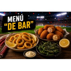 Menú "de bar" para 6 personas