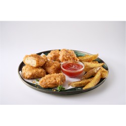 Chunks picantes veganos